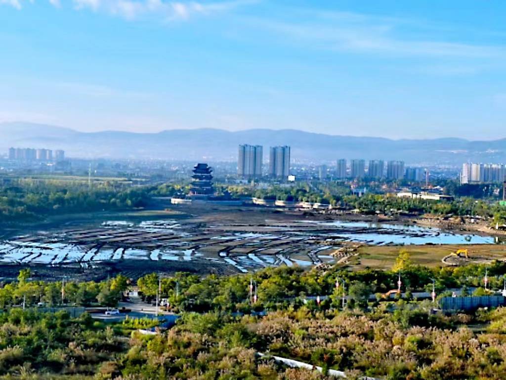 云南保山青华海国家湿地公园生态保护和修复项目(一期)工程建设概况:1