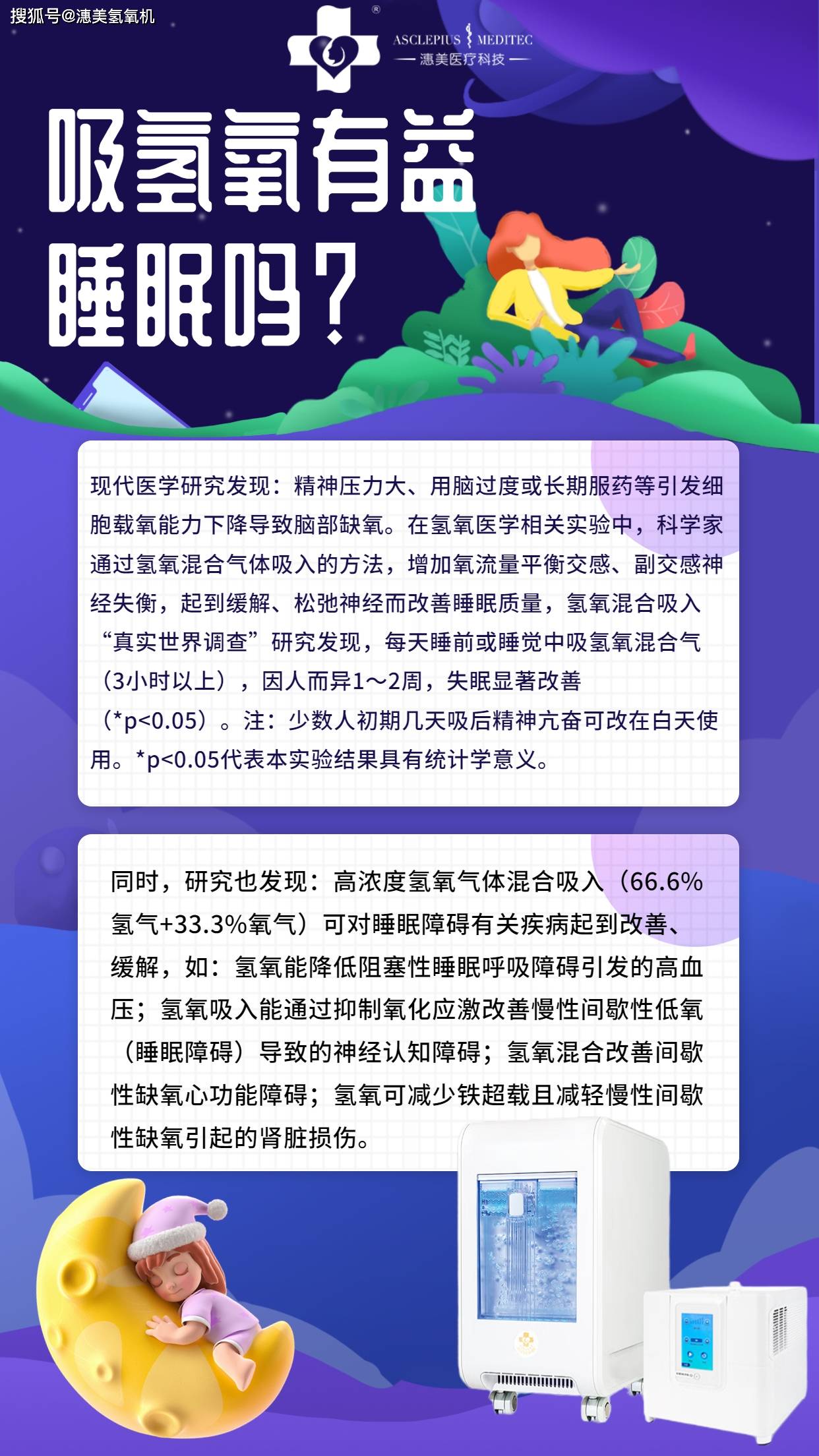 氢氧对睡眠的帮助_氧气_质量_身体