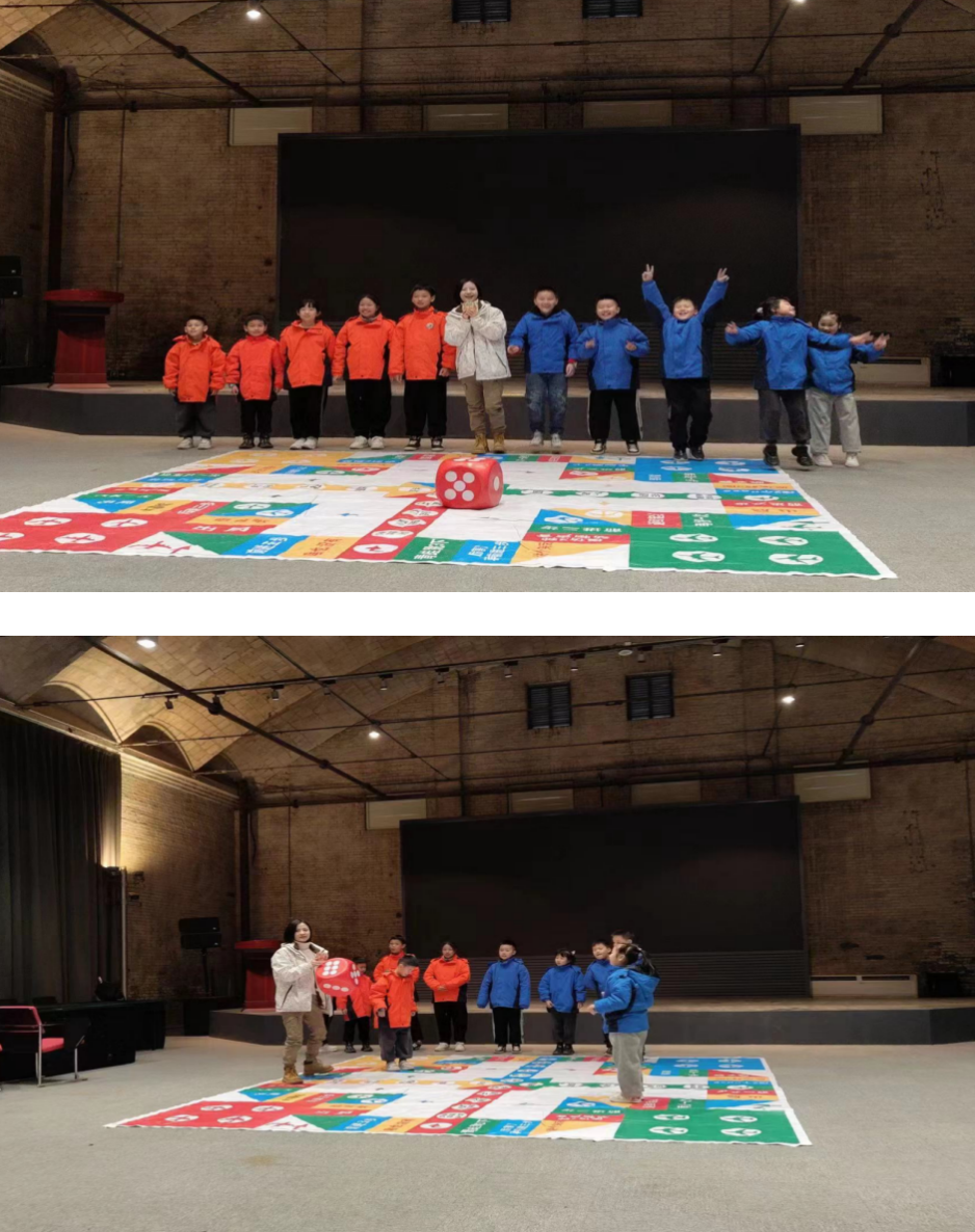 梓依姐姐带着我们的长安少年进行"冲锋陷阵"的小游戏,小朋友骑羊角球