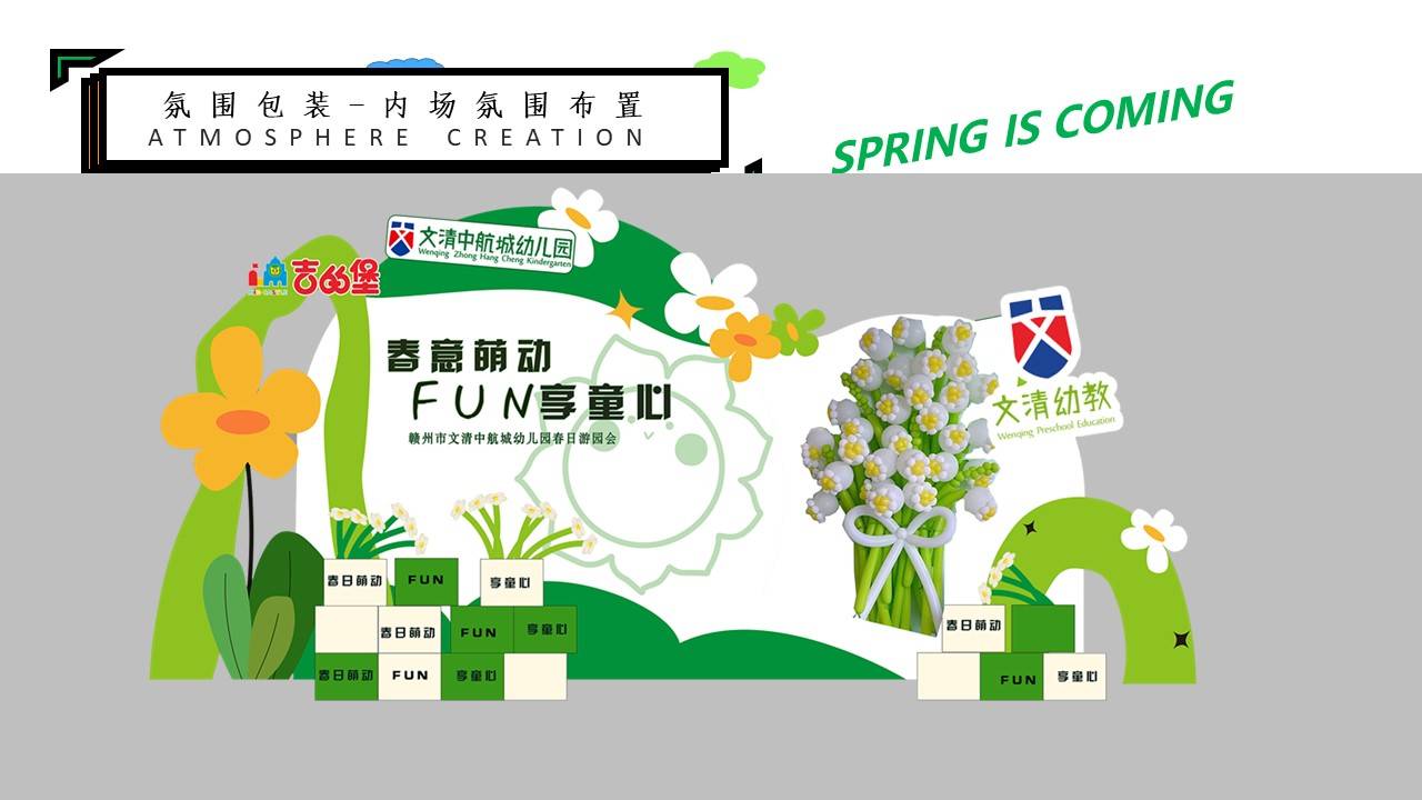 2023赣州市中航城幼儿园春日游园会"春意萌动fun享童心"活动策划方案