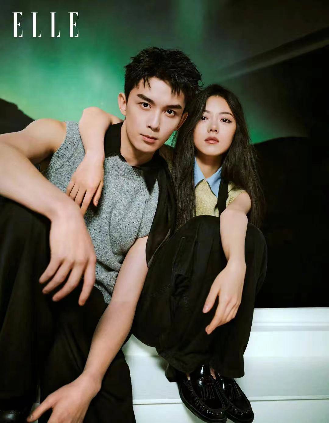 赵今麦吴磊大片登elle,cp感全无却成"兄弟情深"新风尚_杂志_合作_时尚