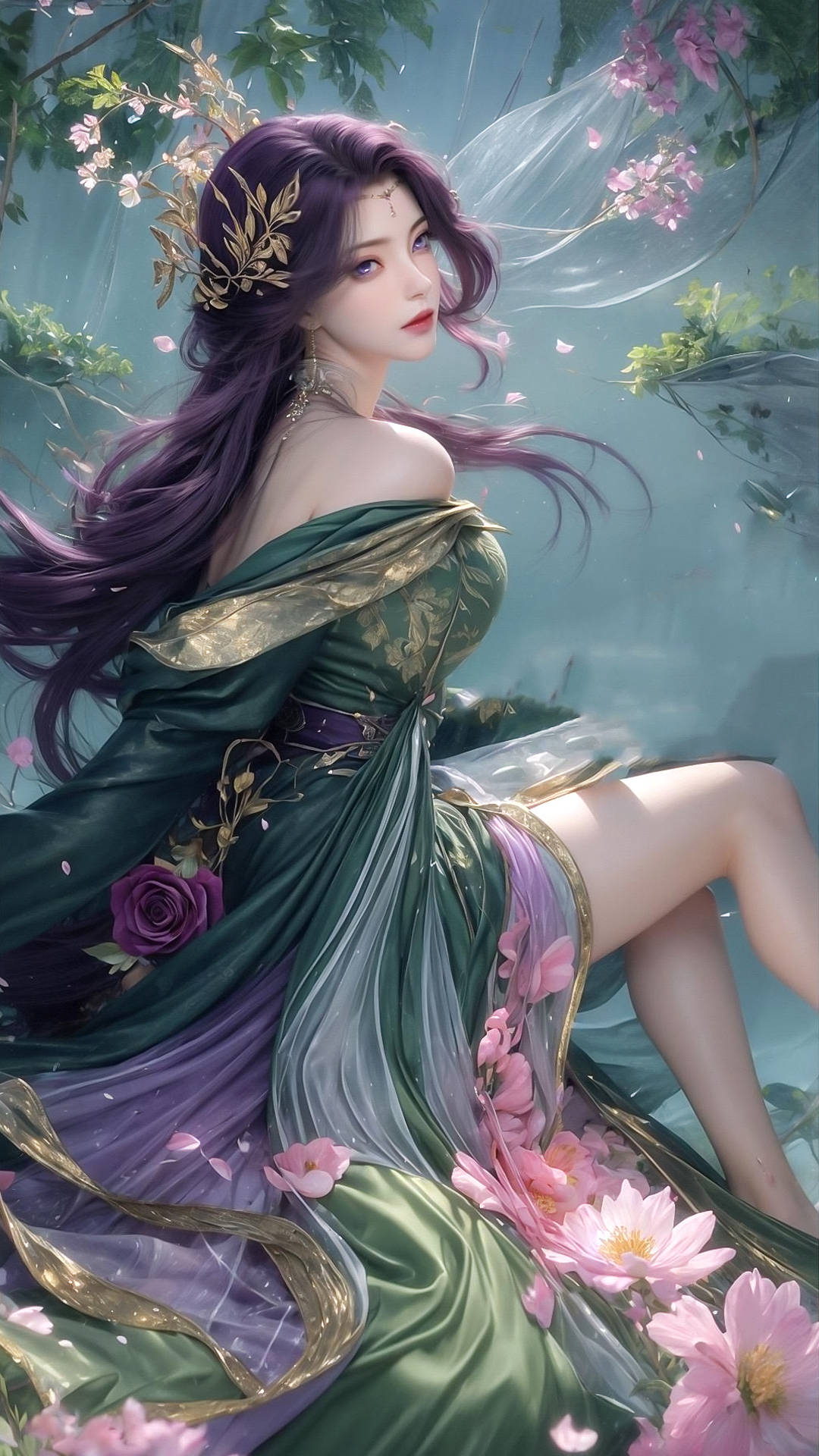 《完美世界》云曦ai手机壁纸:恬静若仙,一言一行,皆风采过人!