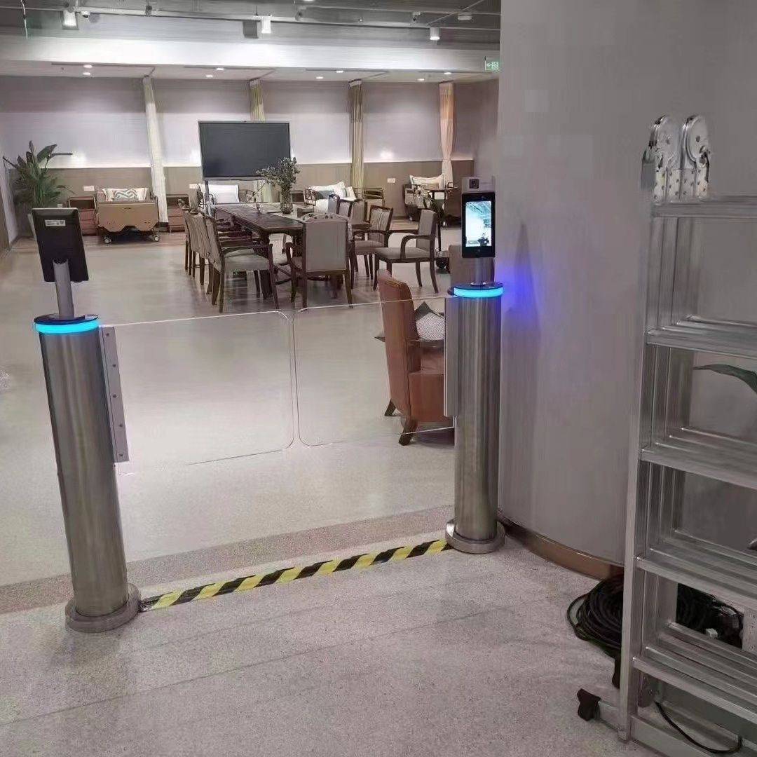 源头厂家员工考勤系统闸机人行通道摆闸智能控制访客系