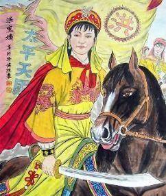 中国历史上十大女将军:个个都是巾帼不让须眉,谁说女子不如男_武丁