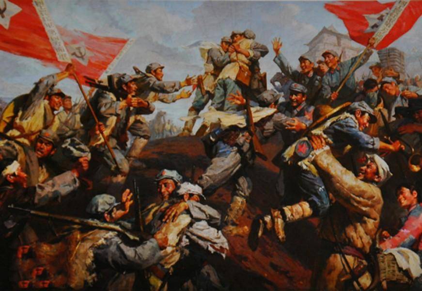 解放西宁战役图片