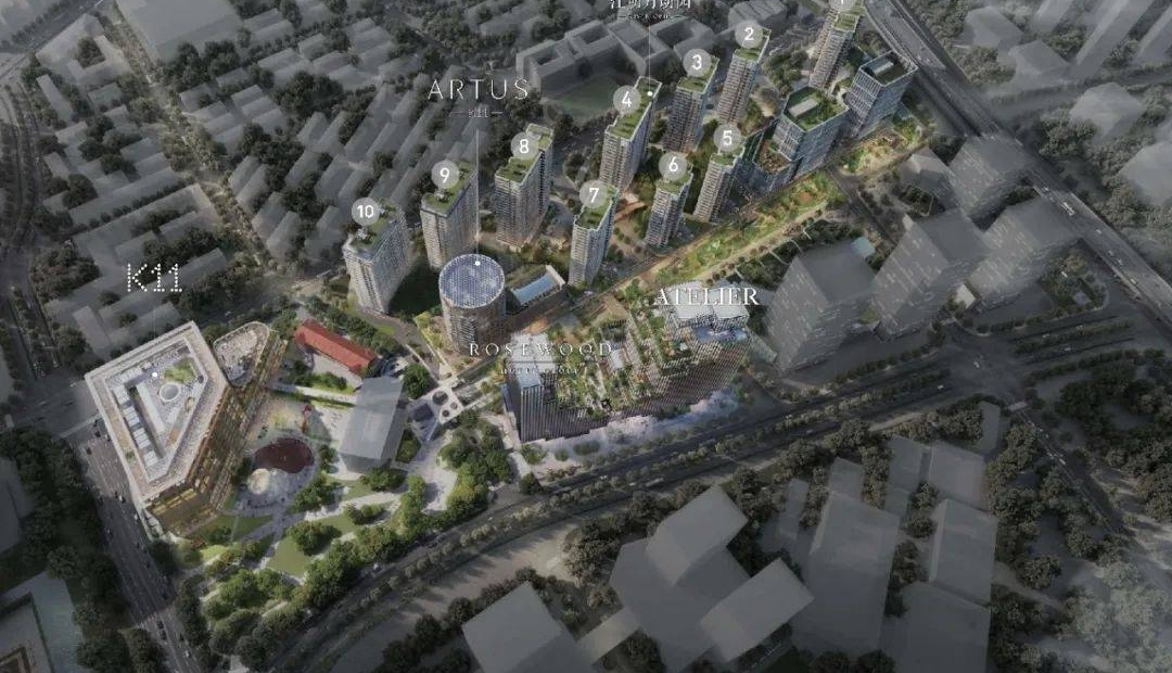 望江新城,皇城脚下,内地首个集k11购物中心,瑰丽酒店,国际社区住宅等