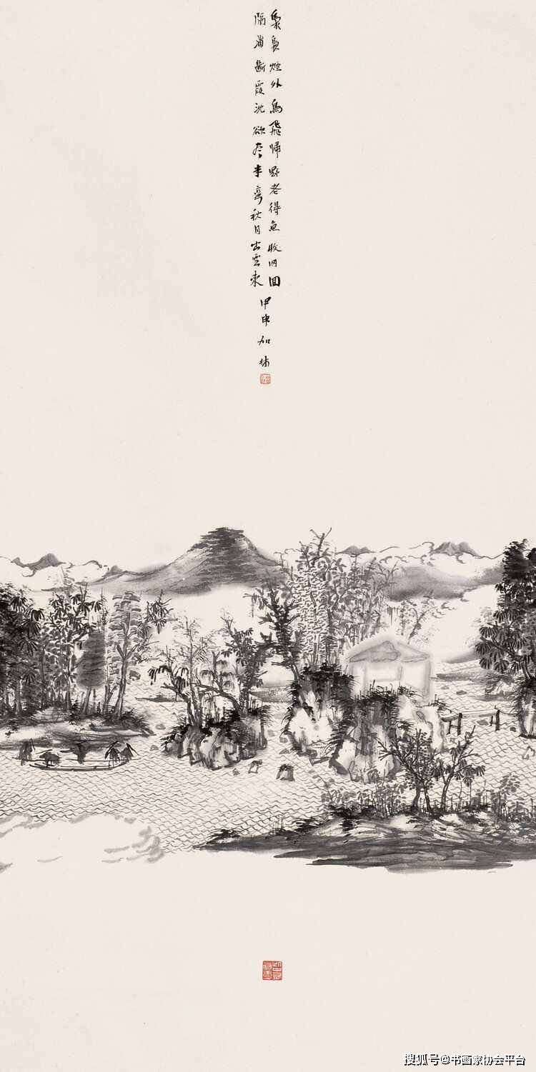 著名山水画家何加林百幅经典国画作品欣赏