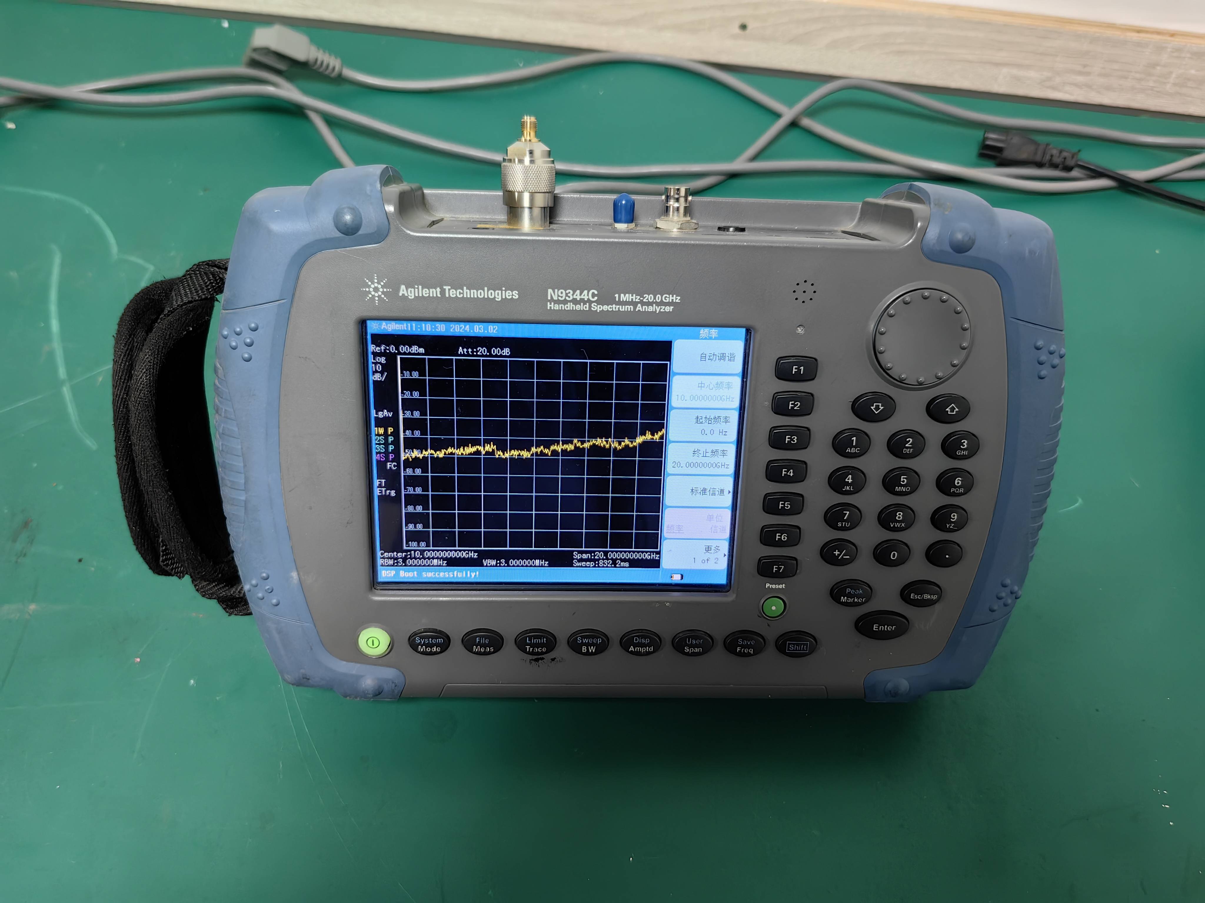 是德科技n9344c手持式频谱分析仪1mhz至20ghz