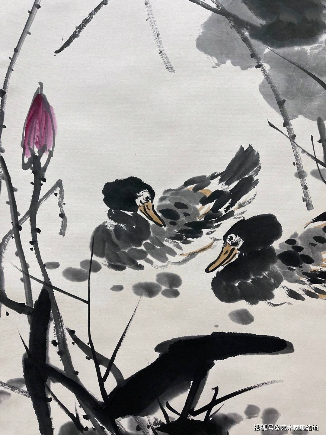 崔如琢:书画艺术的大写意之美,百幅经典国画作品欣赏_成就_绘画_书法