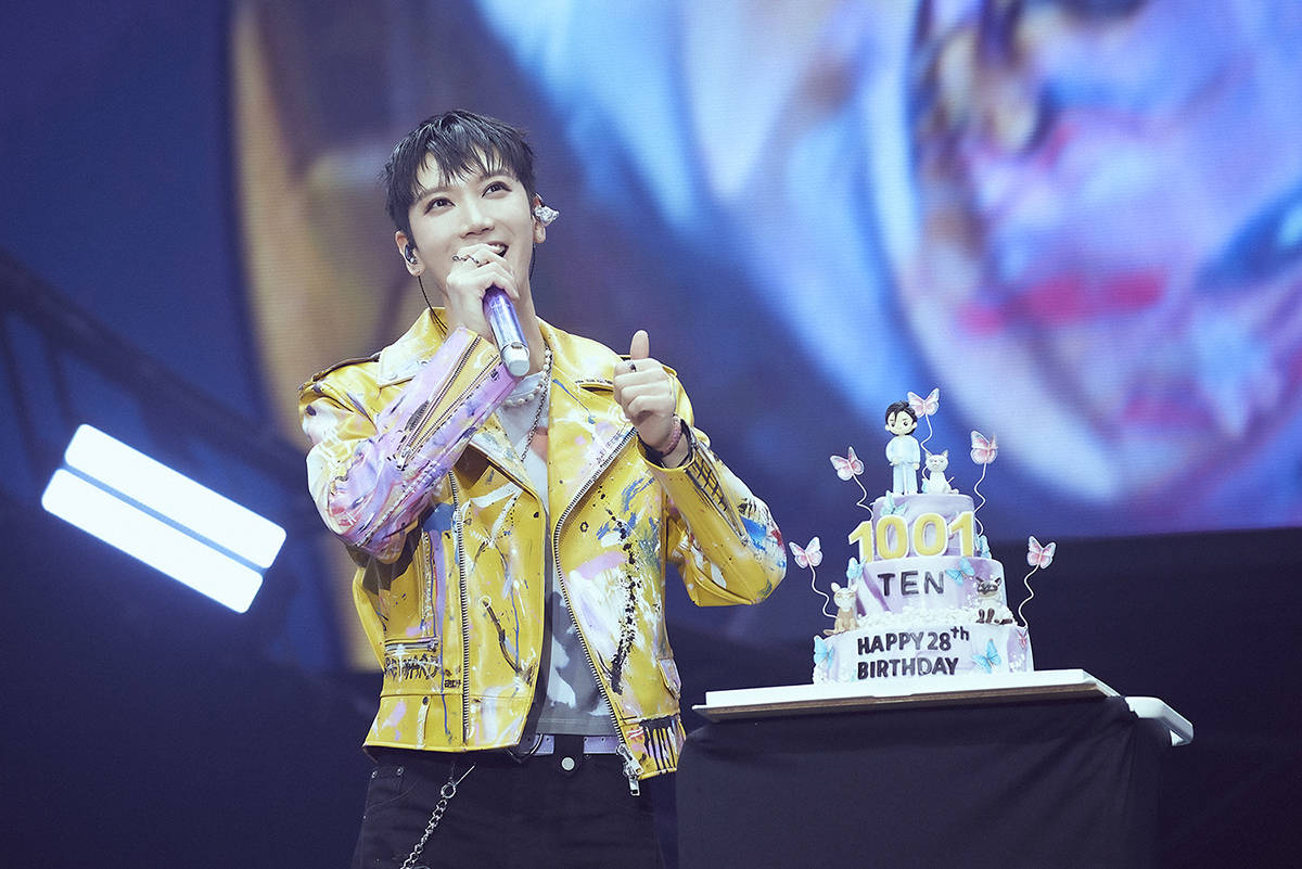 威神v成员ten粉丝演唱会泰国曼谷场圆满结束 盛况空前!