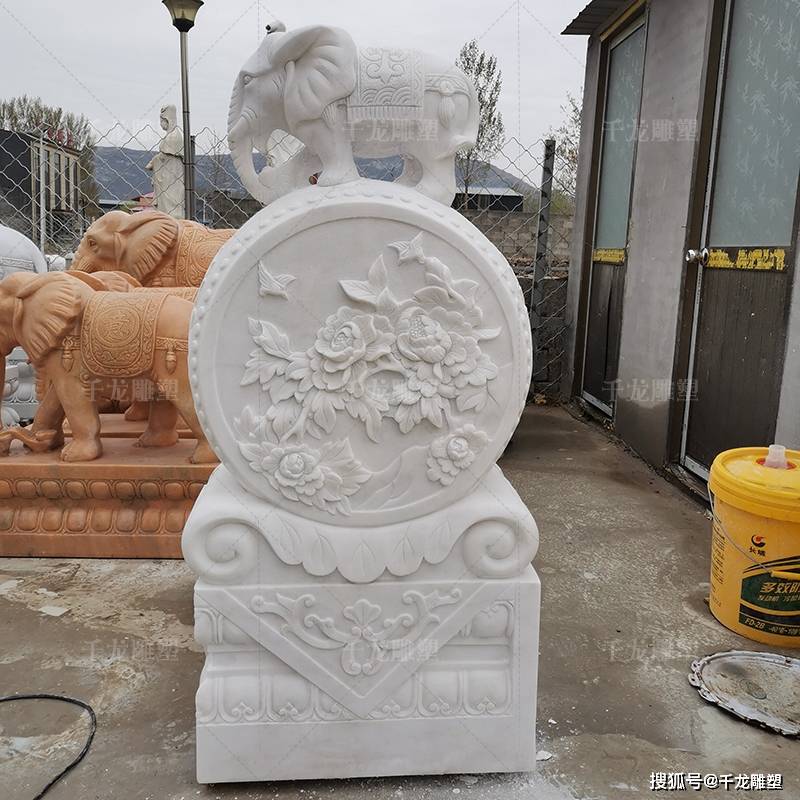 石雕门墩抱鼓石的样式及其寓意有哪些?_文化_方形_图案