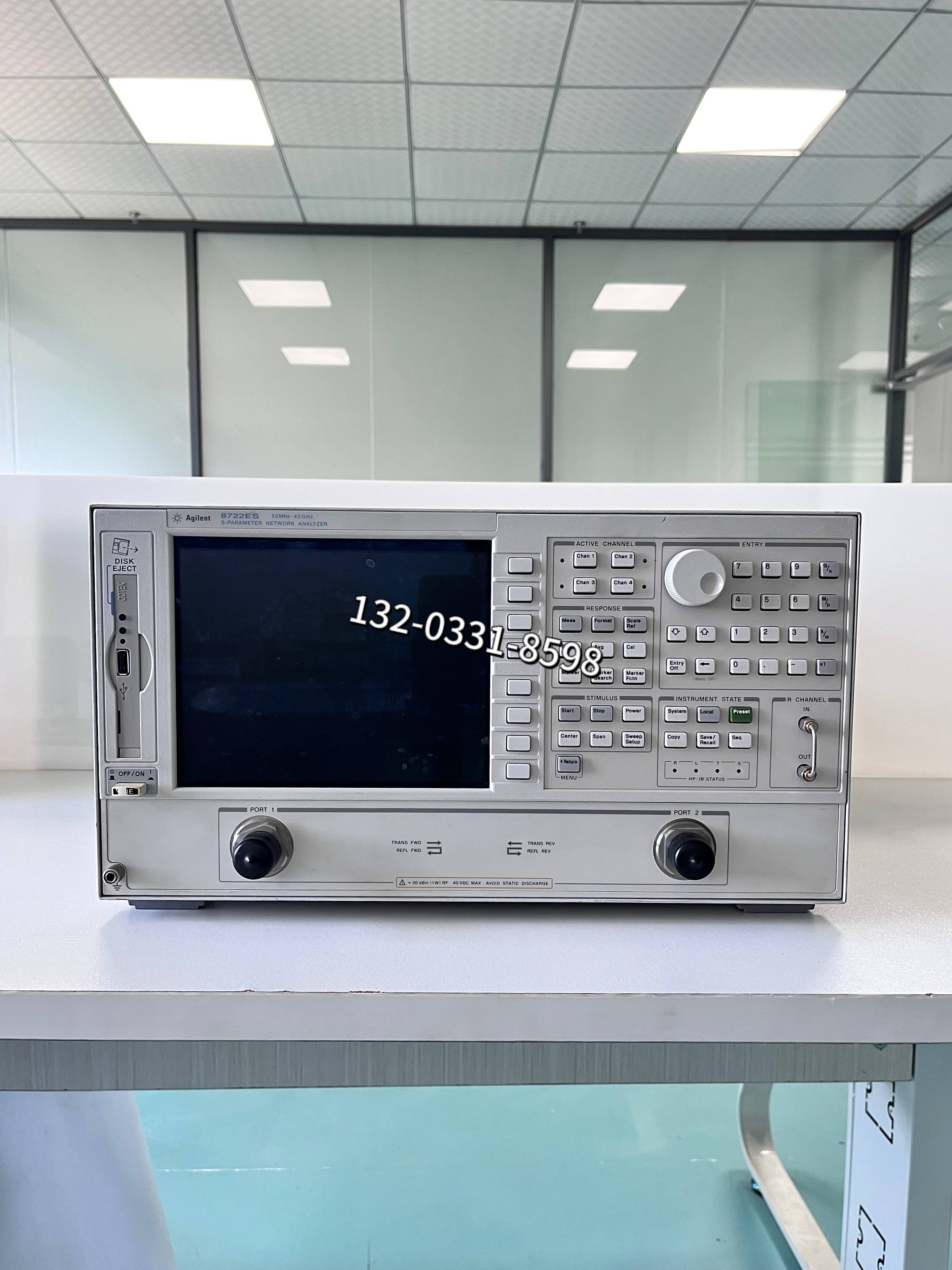 安捷伦 8722es 网络分析仪_测试_测量_dbm