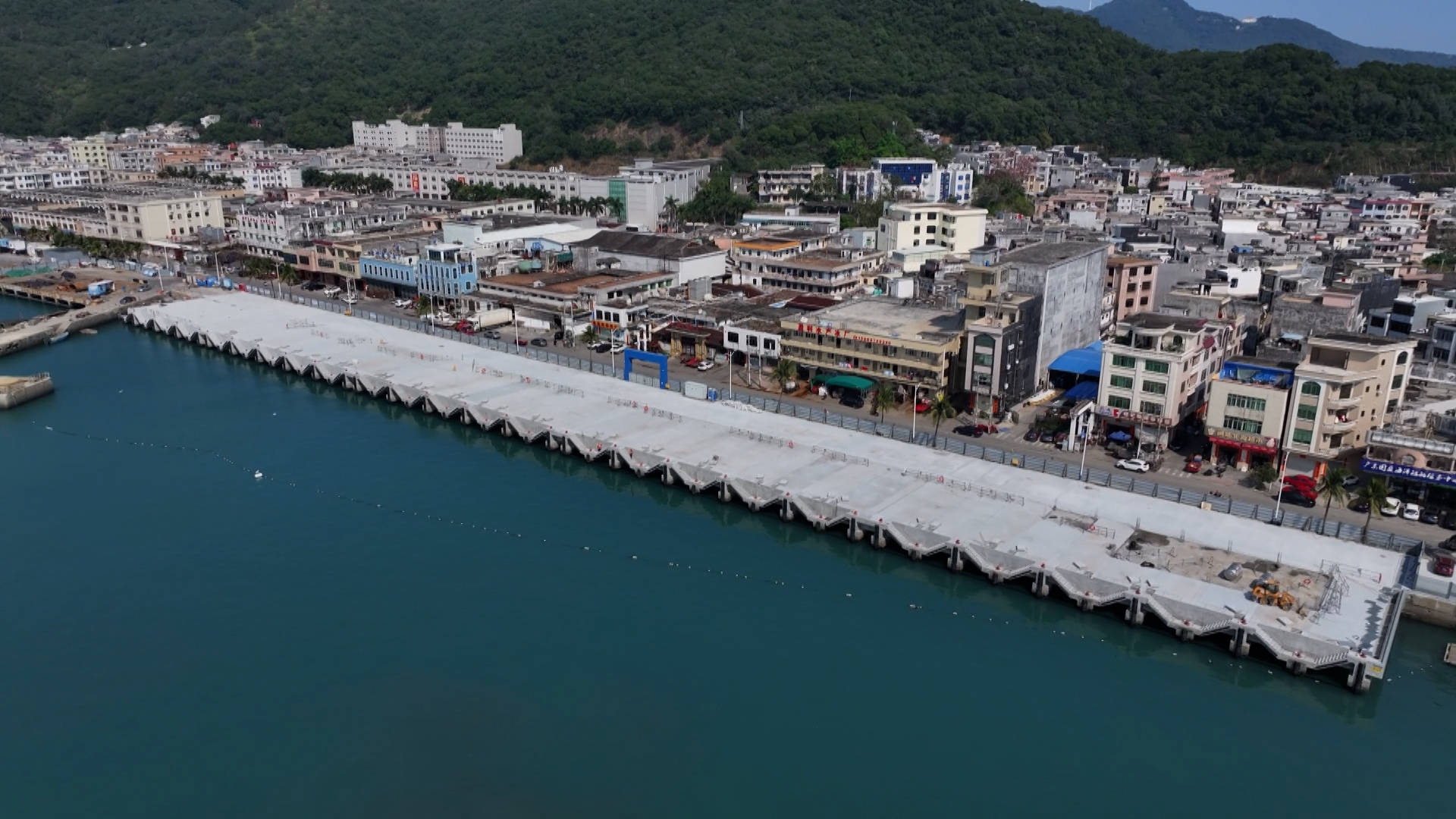 闸坡世界渔港项目旧码头扩建工程完工