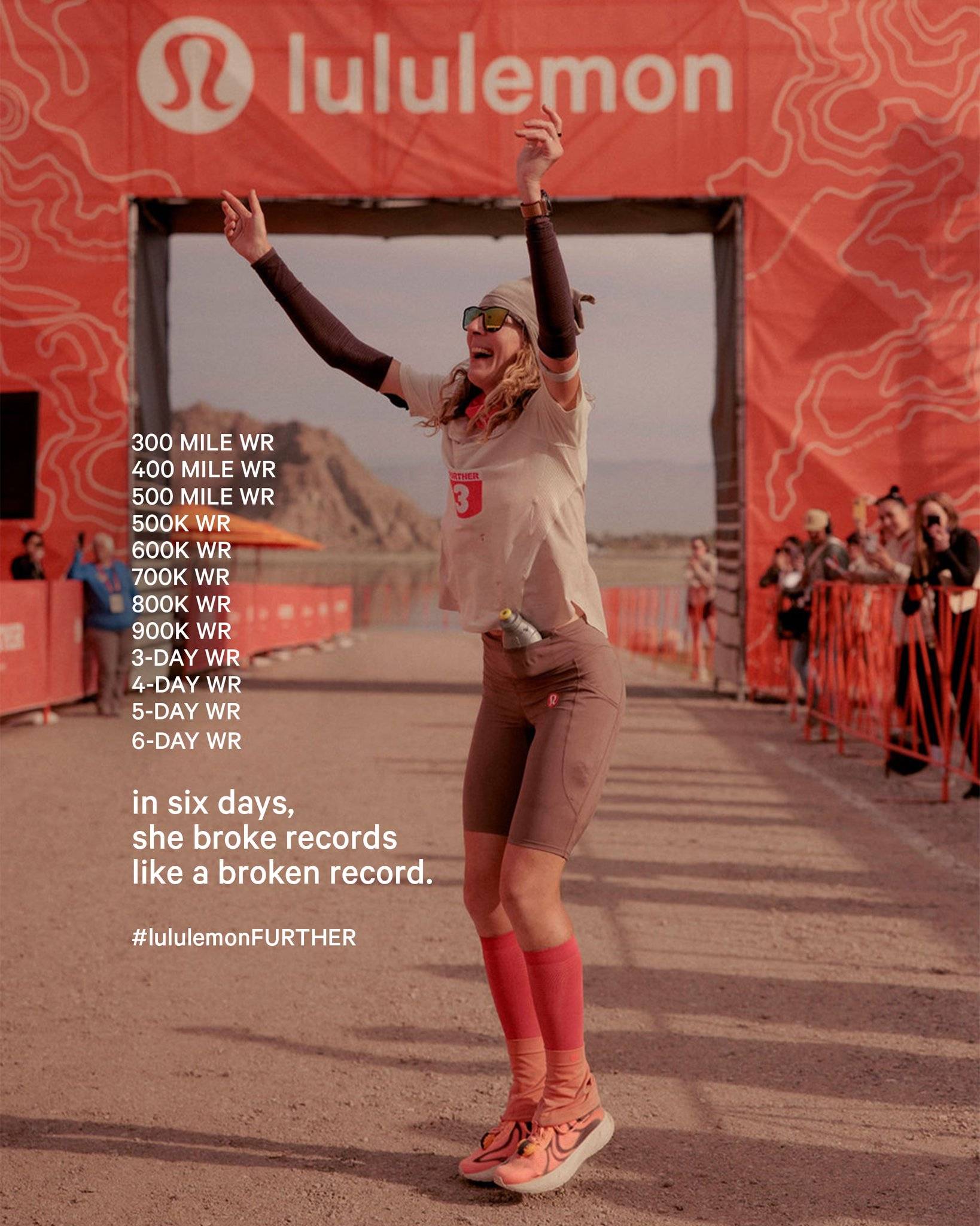 6天901公里！ 42岁超级马拉松女王打破12项世界纪录