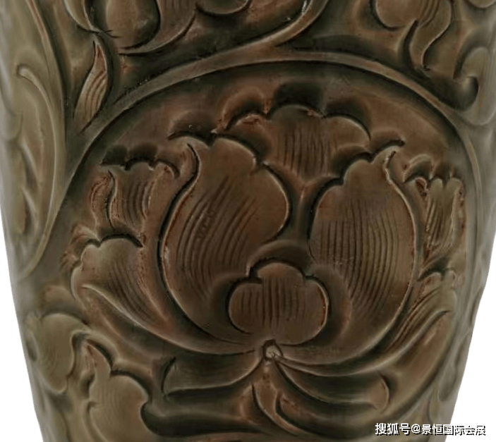 是中国传统制瓷工艺中的珍品：耀州窑刻花梅瓶_搜狐网