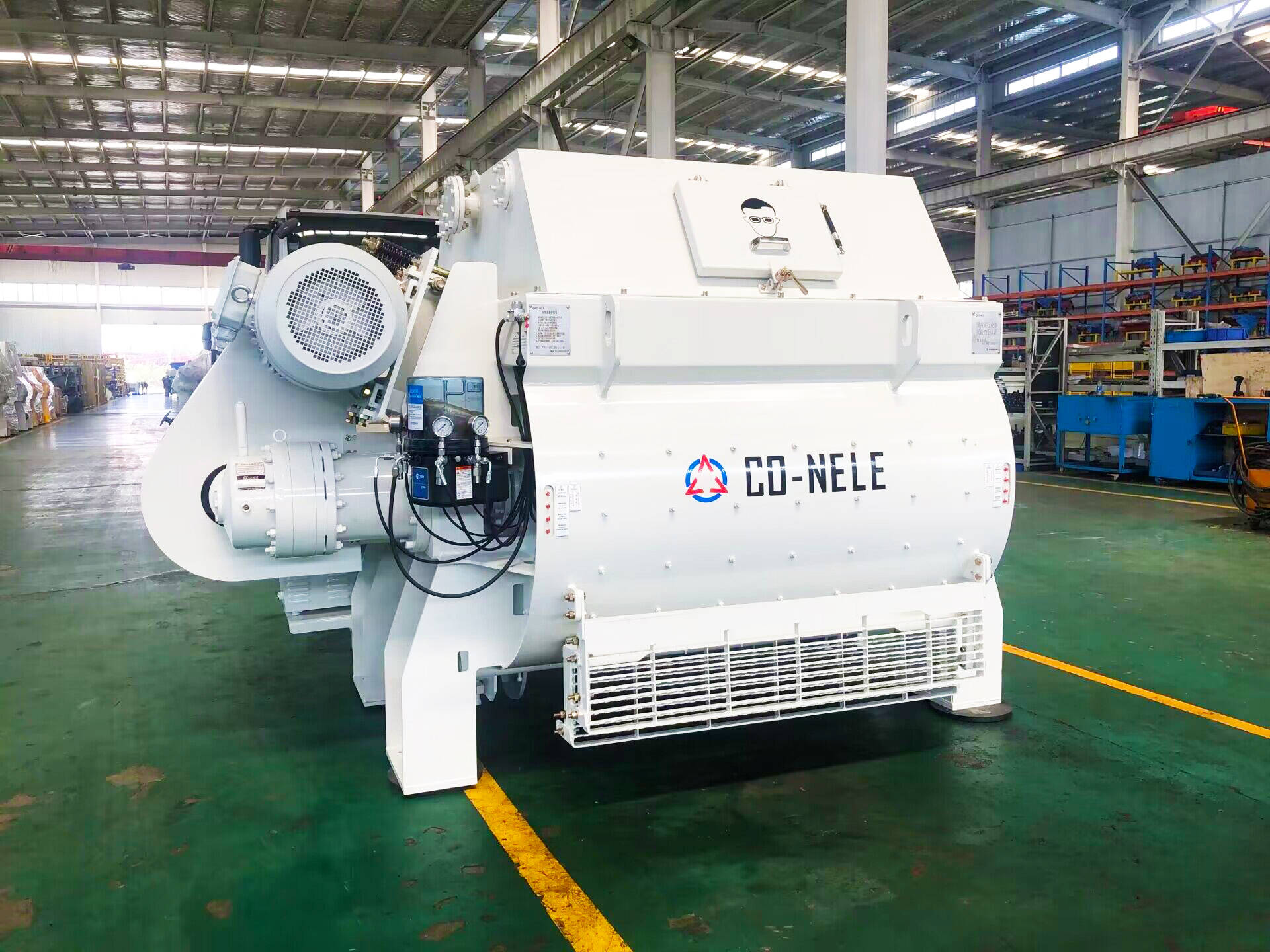 强制式混凝土搅拌机为何能够引领搅拌行业市场