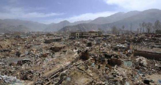 而世界上人类已知观察到的最大地震是发生在智利,9.5级.