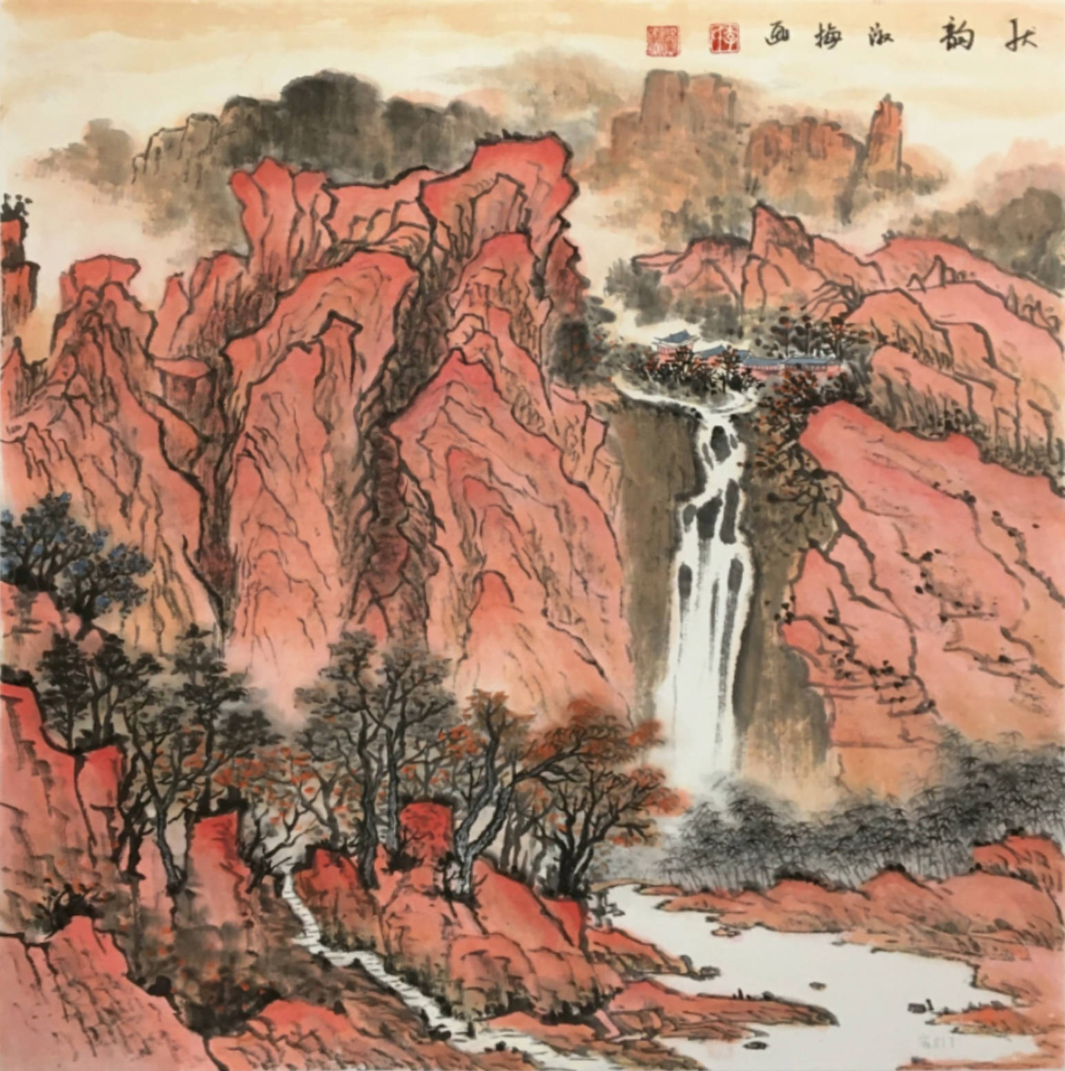 画家李淑梅2024年最具潜力型实力派青年女画家
