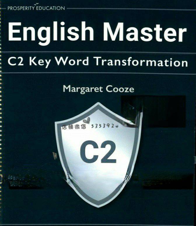 英语大师剑桥cpe考试关键词转换练习englishmasterc2keyword电子版