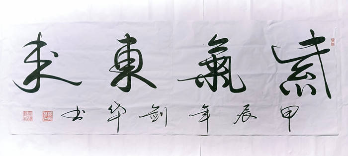 杨剑华-中国翰林书画院院士,书法作品赏析