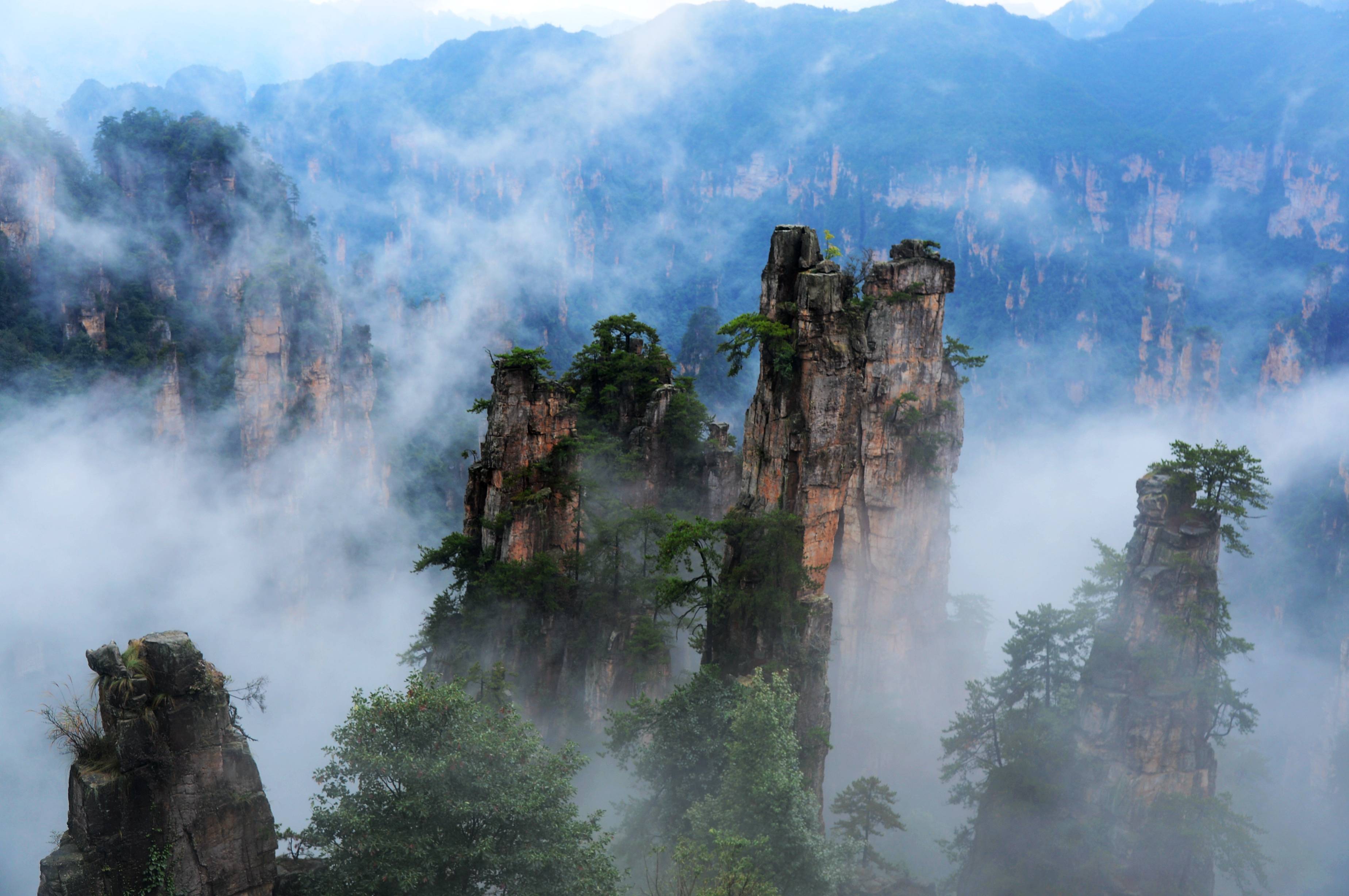 湖南必须去的旅游景点图片