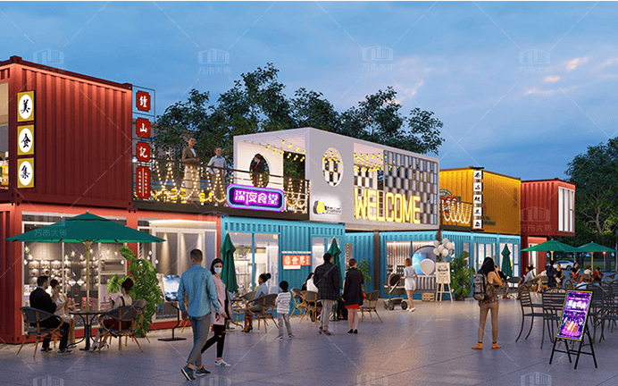 集装箱创意集市:创意与实用的完美结合_城市_文化_改造