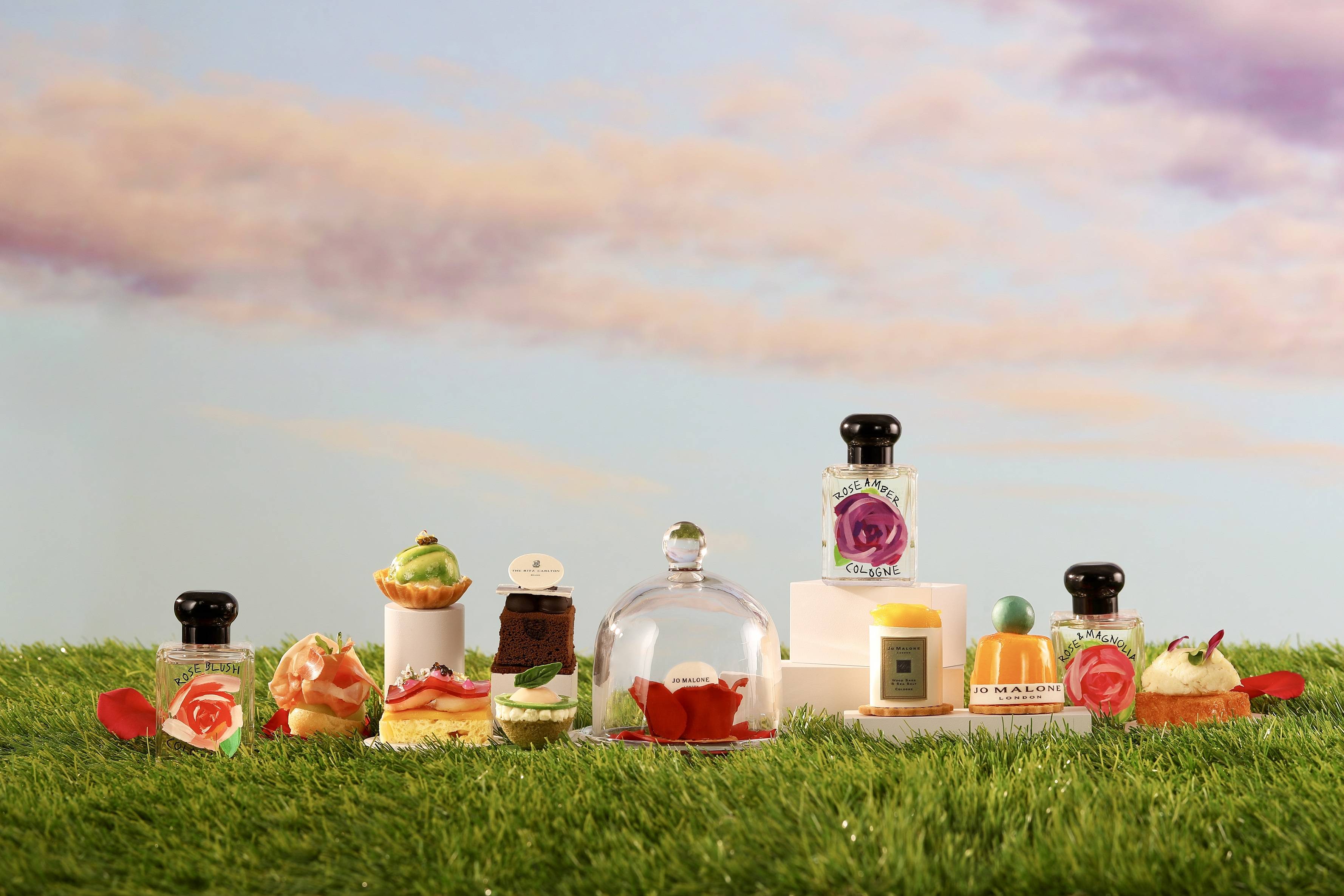 北京丽思卡尔顿酒店携手祖61玛珑发布女王玫瑰联名下午茶