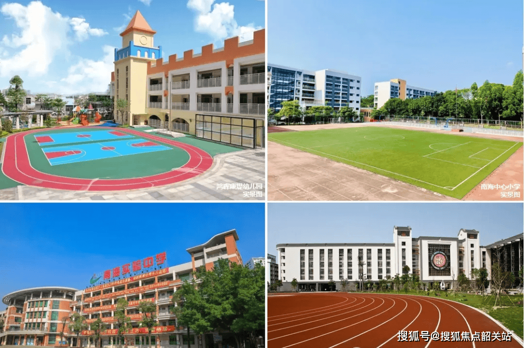 怡海幼儿园,康堤幼儿园,南海中心小学,怡海小学,平洲二中,映月中学
