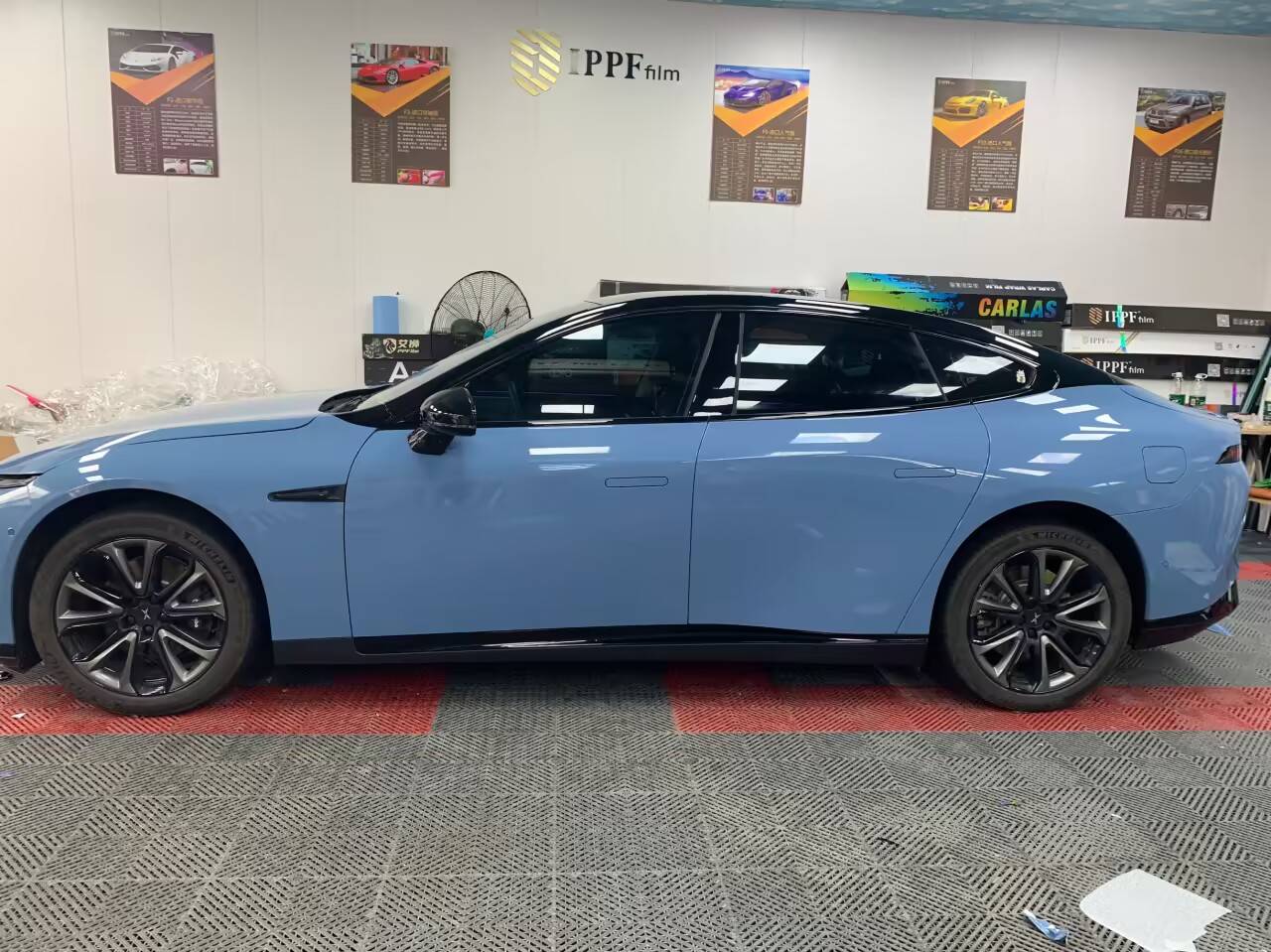 创新英菲尼迪英菲尼迪q50风采:佛山市三水区全车膜改色品牌设计先锋