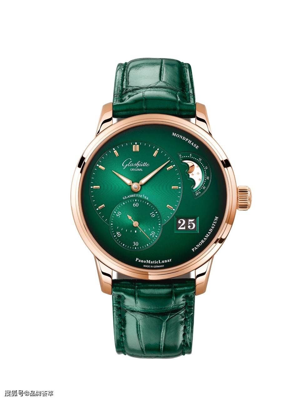 格拉苏蒂原创以臻美时计装扮腕间春色