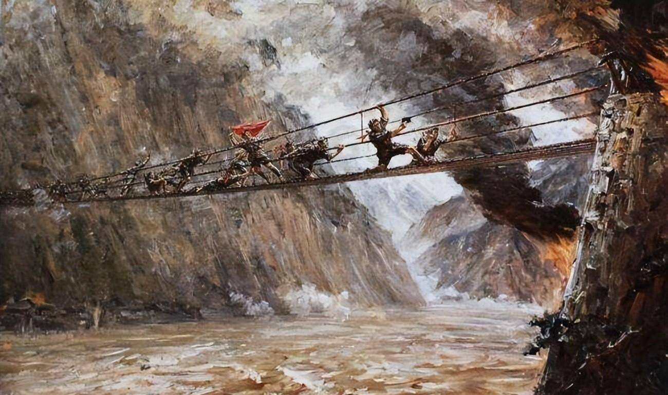 原创老兵重游泸定桥千人合唱孤勇者震撼飞夺泸定桥背后的艰辛