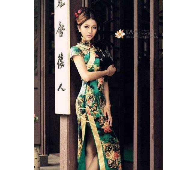 中国古代的旗袍究竟有多美看看这些女人你就知道了