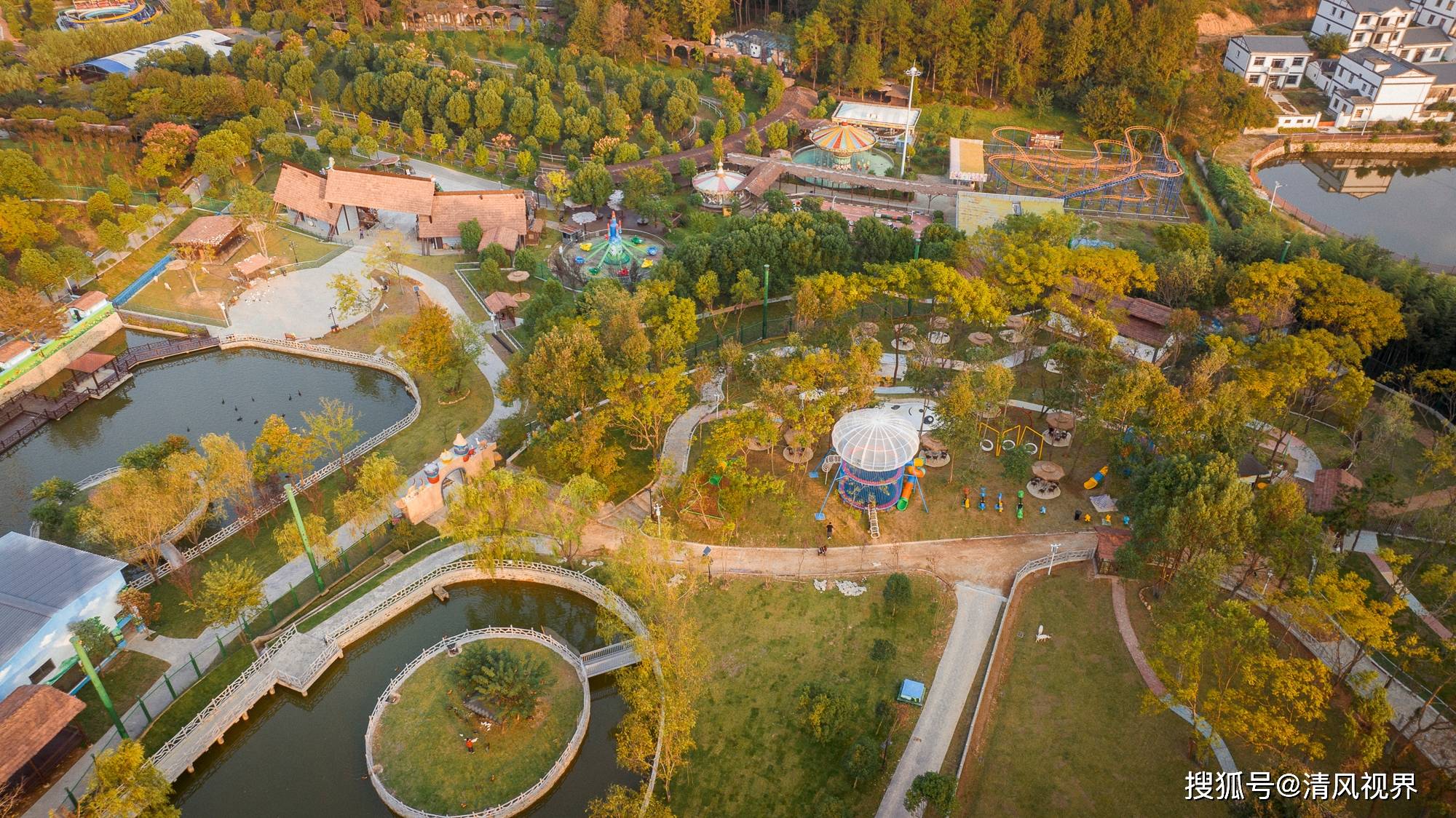 木兰花乡在生机盎然的春天一幅五彩斑斓的画卷