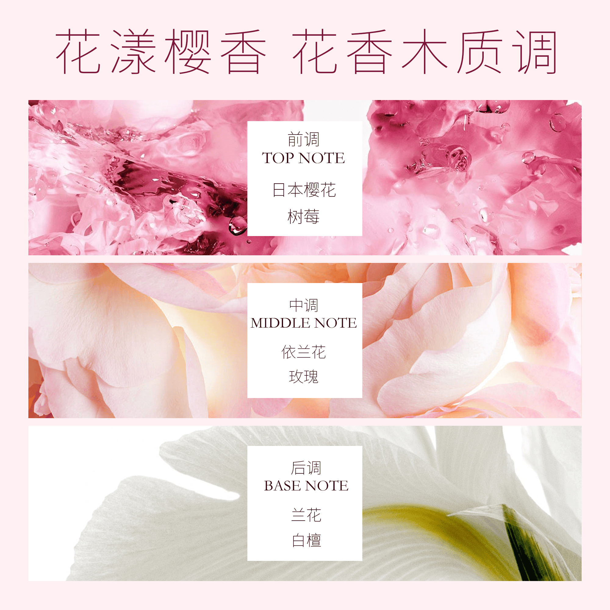 花诗蔻樱花洗发水唤醒你的发间春意