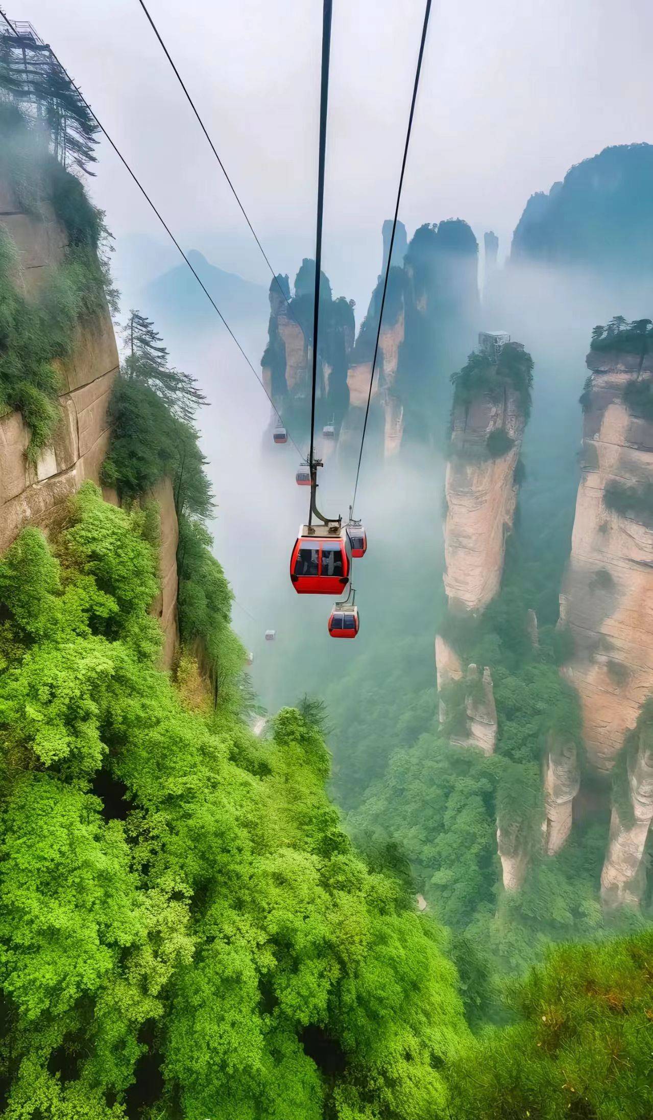 张家界风景图真实图片