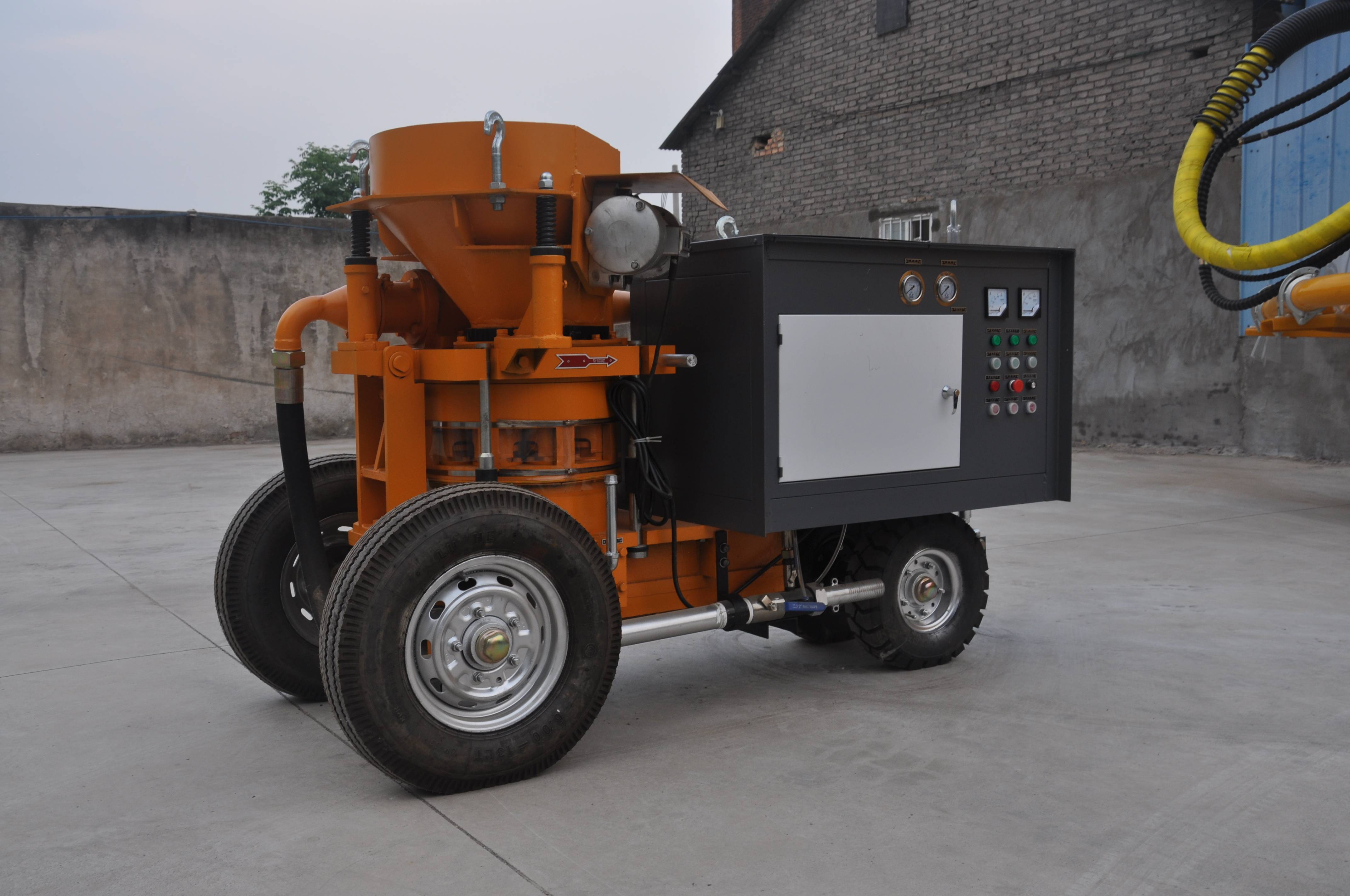 边坡支护小型转子活塞式湿喷机湿喷设备