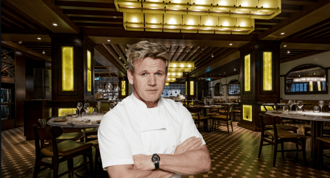 餐厅的美食菜单由名厨 gordon ramsay 亲自设计 ,主打英伦欧陆菜式