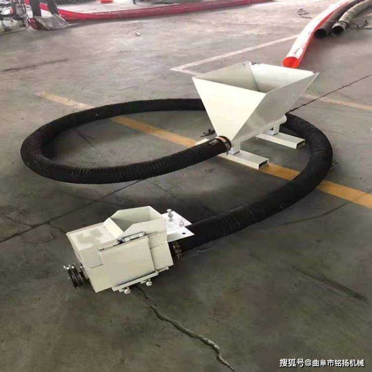 水稻装车软管吸粮机农场玉米装车抽粮机省人工便携式抽灰机