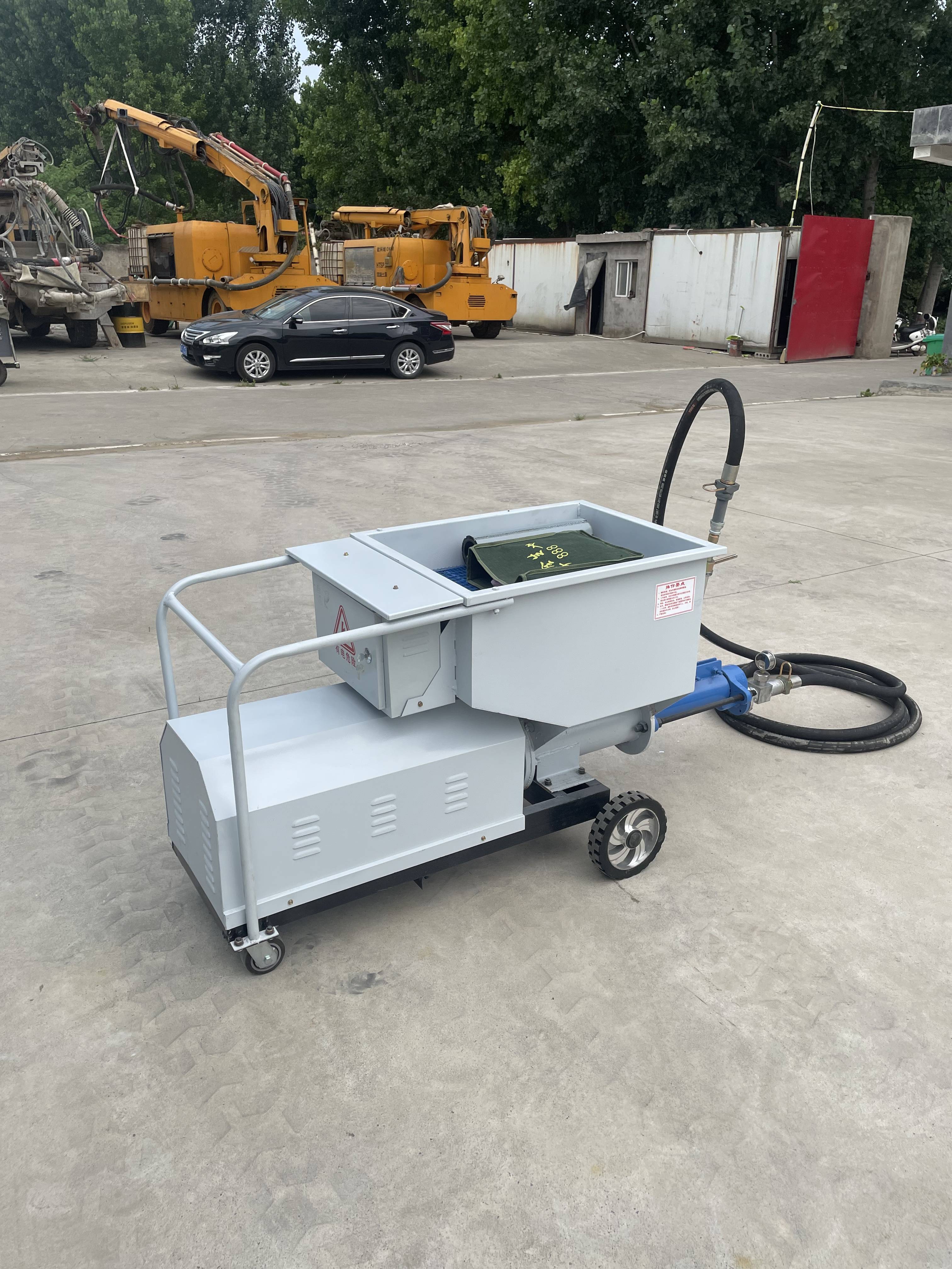 隧道铁路水泥注浆机搅拌一体灌浆泵