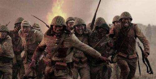 在硫磺岛战役中,日军守备部队阵亡22,703人,被俘1,083人,共计23,786人