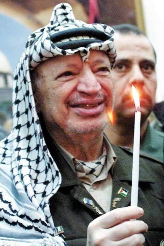 巴勒斯坦传奇总统亚西尔·阿拉法特,亚西尔·阿拉法特1929年出生于