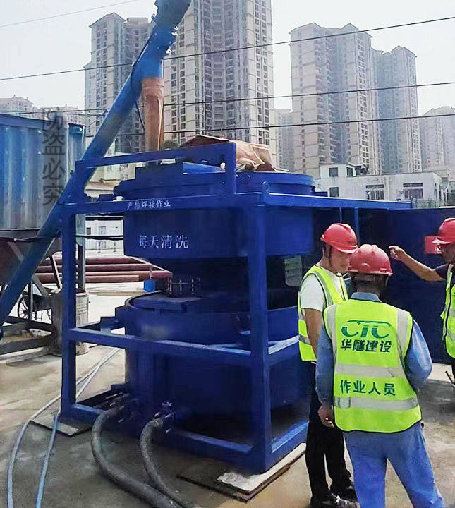 全自动智能化地面注浆站螺旋上料高速制浆注浆站移动式集成式制浆站