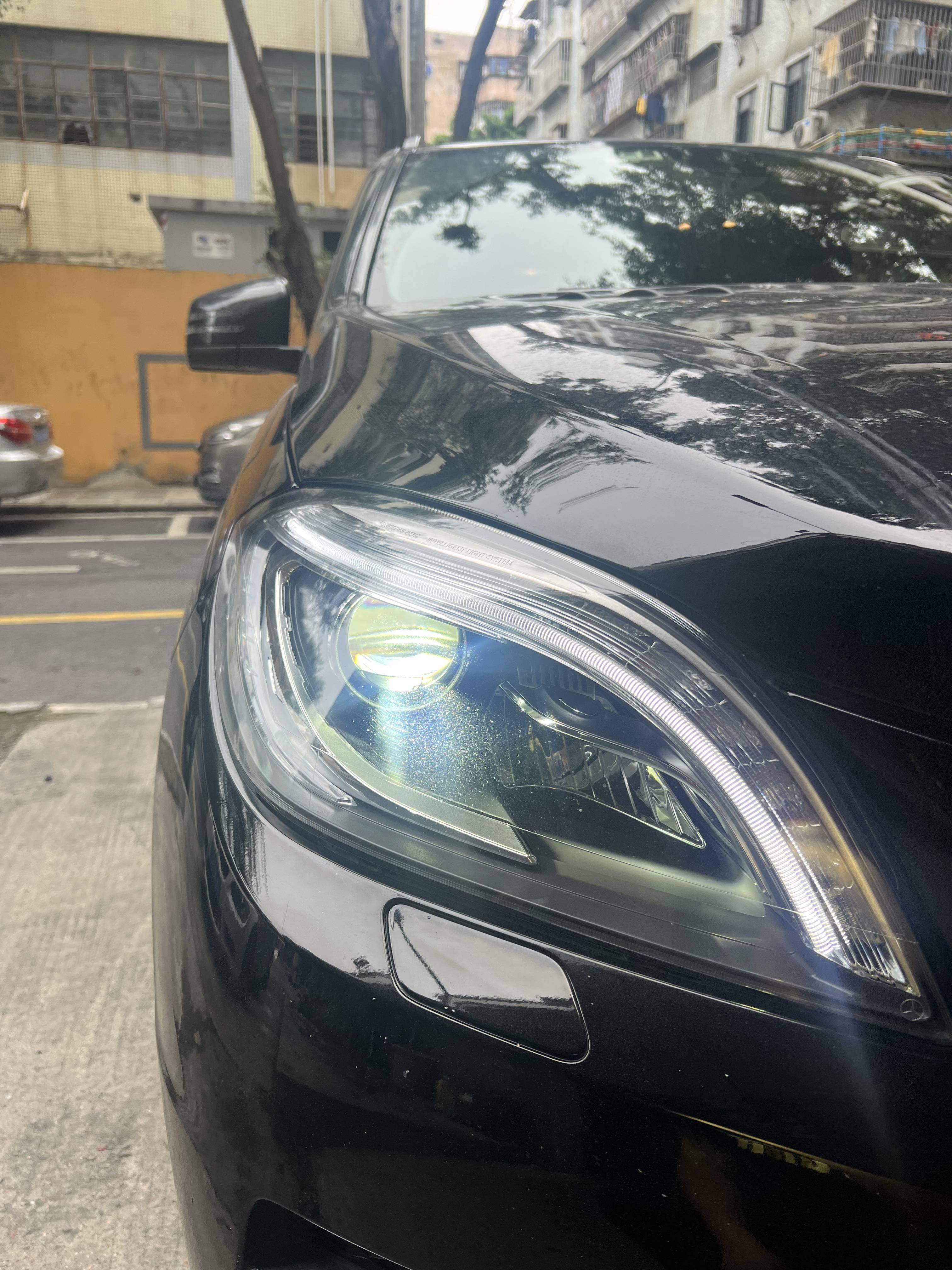 奔驰ml大灯升级gtr g40 led双光透镜_搜狐汽车_搜狐网