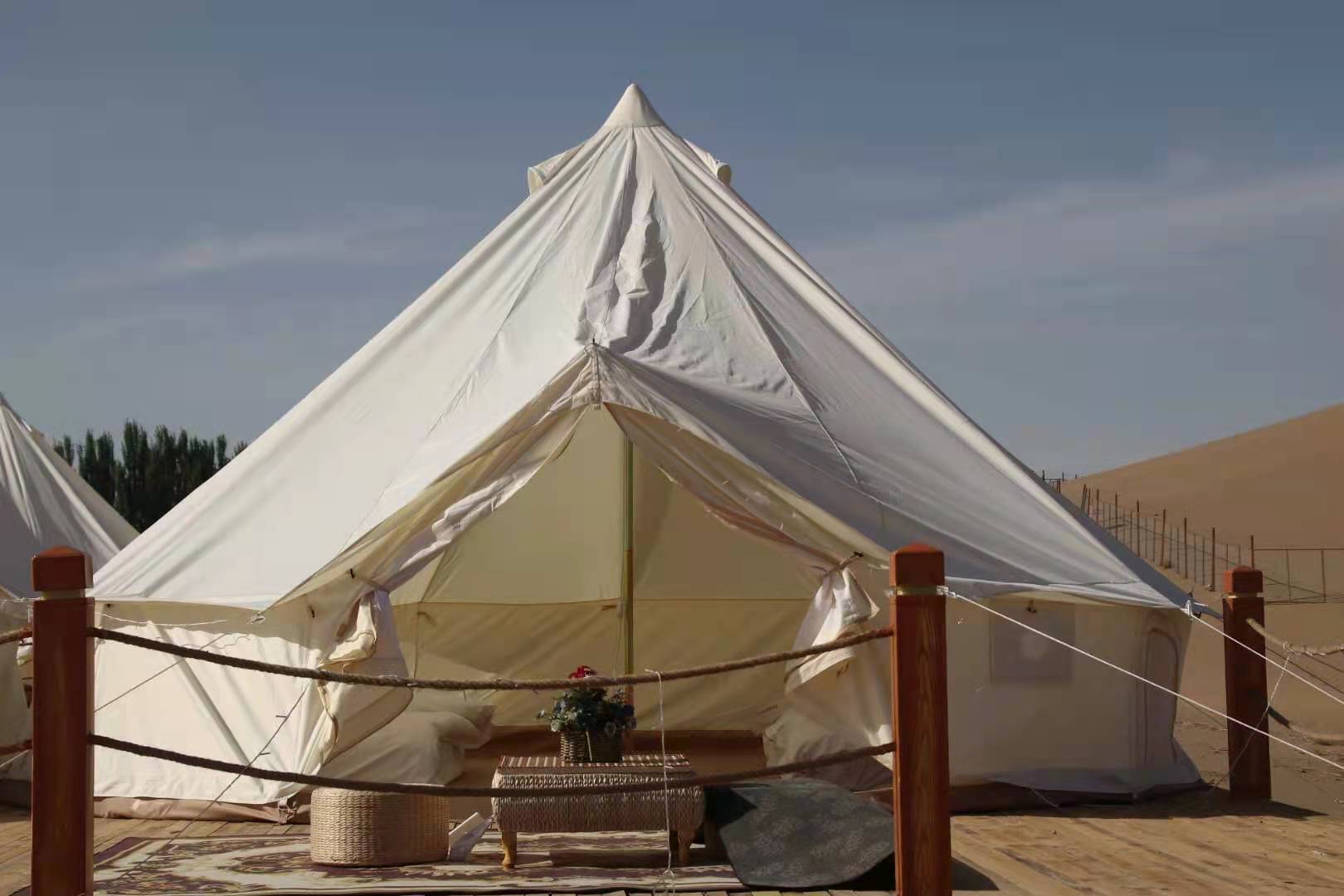 敦煌沙漠露营一日游_营地_活动_帐篷