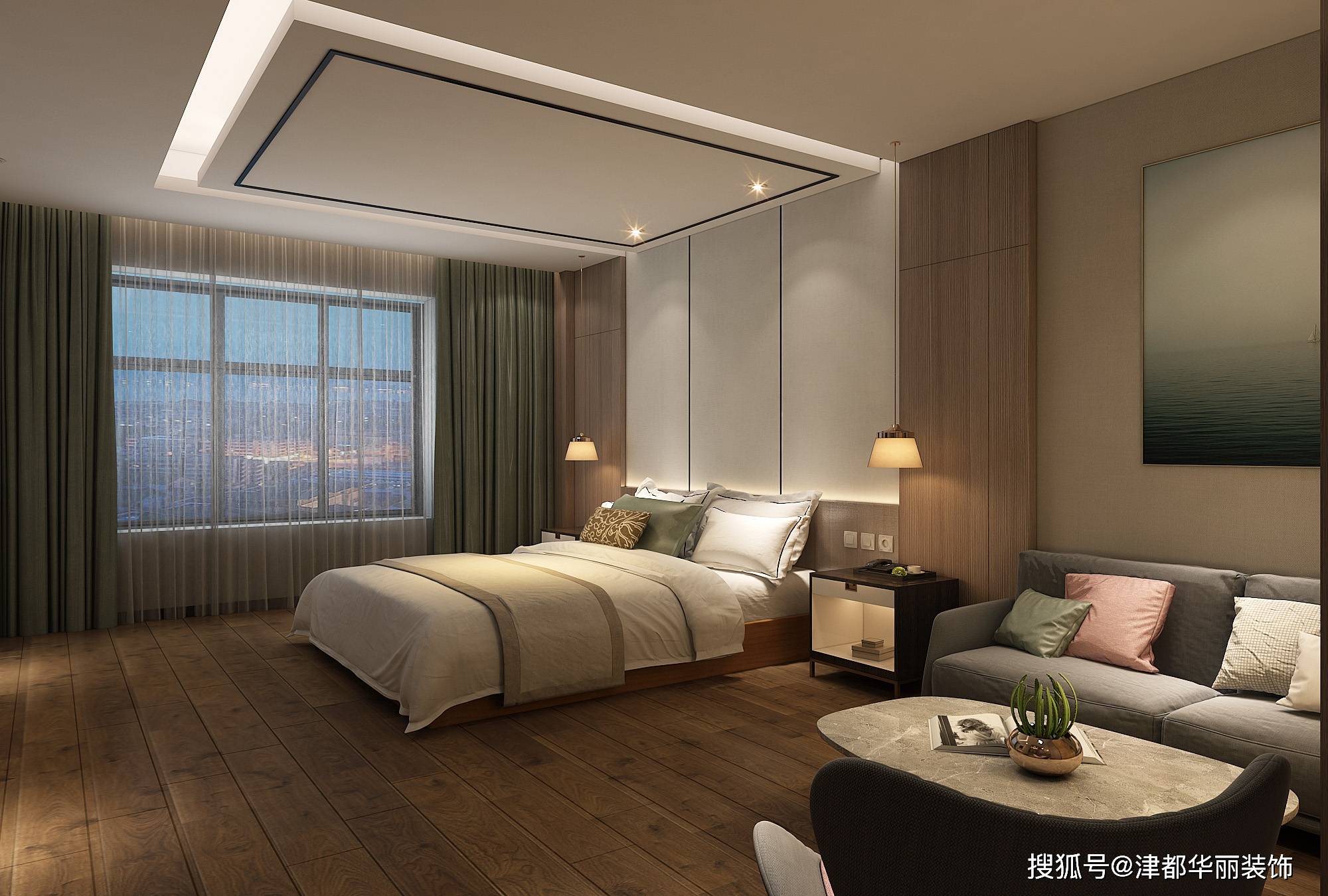 银川装修公司津都华丽银川澜诺酒店装修设计方案鉴赏