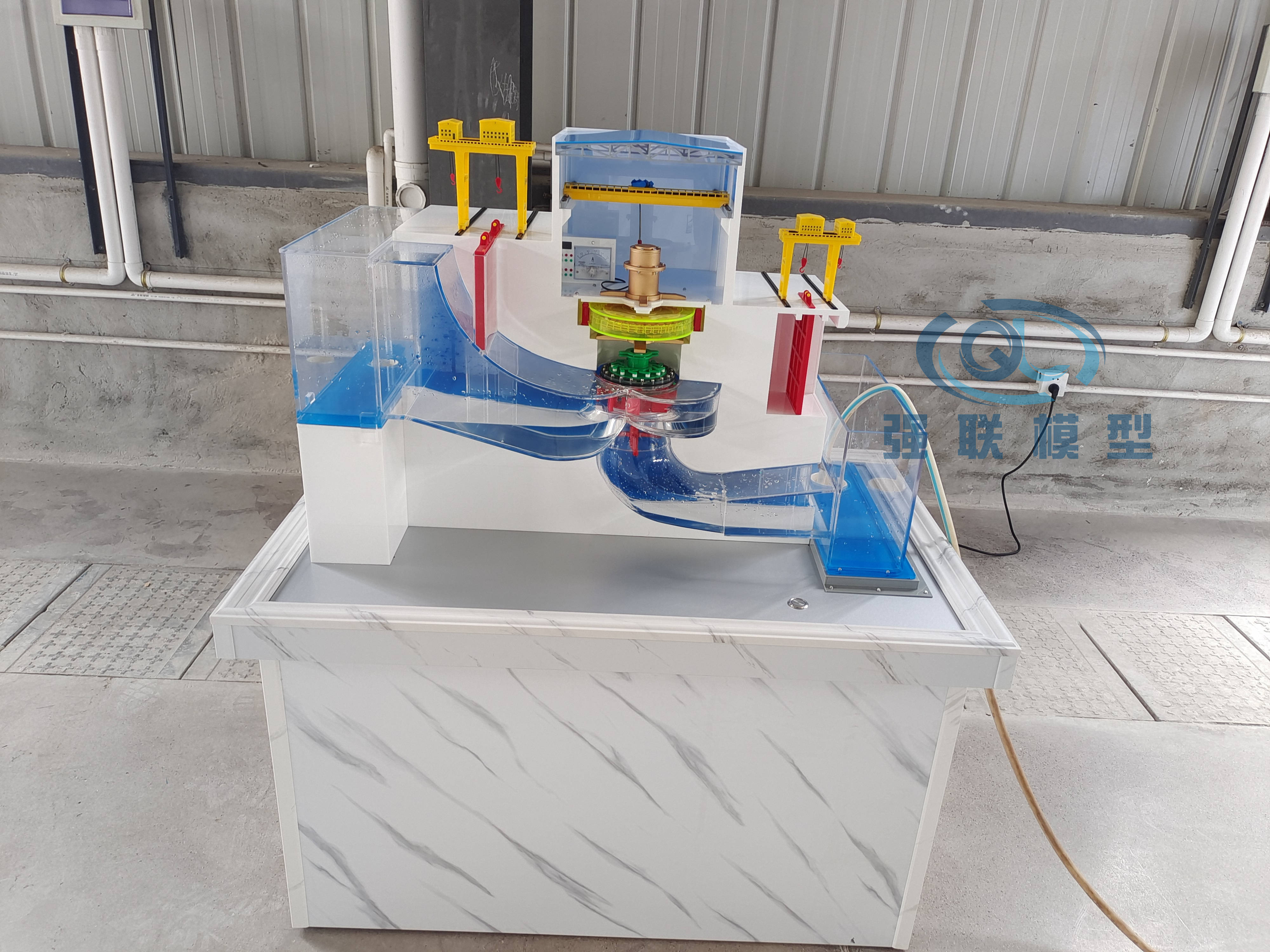 水电站模型水轮发电机组模型水力发电机组模型