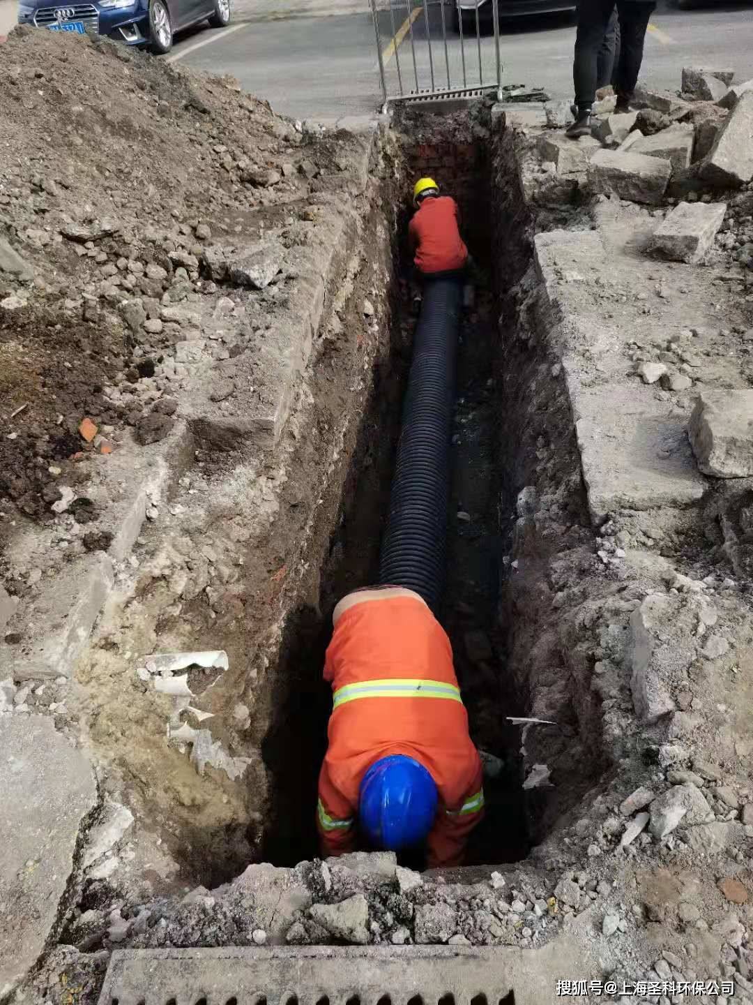 上海工厂下水管道安装排水管道维修改造市政污水管道截流封堵