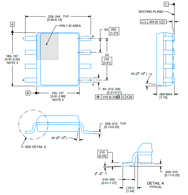 元件封装尺寸图:引脚图:规格书参数:宽电源电压范围:±2.