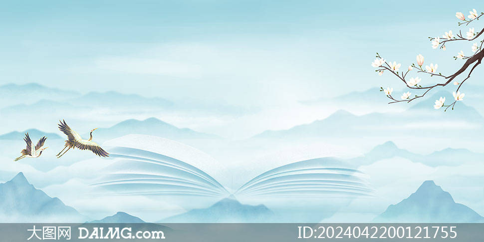 中国风展板背景模板 | 中式海报背景