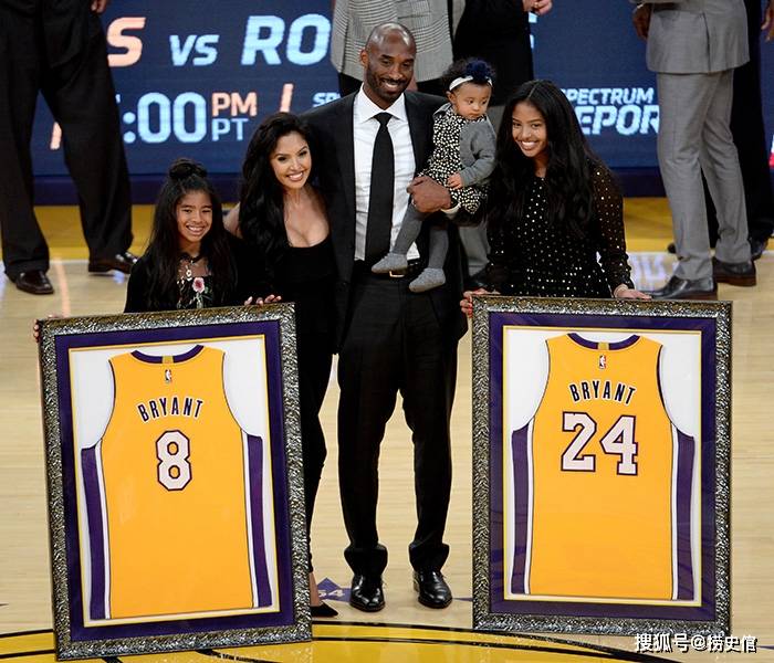 nba球星科比·布莱恩特永远在瓦妮莎·布莱恩特的心中.
